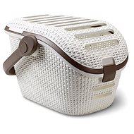 Curver Rattan Pet Transport Box - Dog Carriers