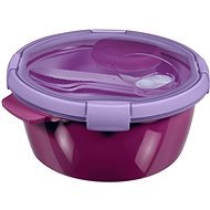 Curver SMART TO GO Lunch Kit 1.6l with cutlery, bowl and tray - purple - Container