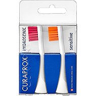 CURAPROX Hydrosonic replacement head PRO sensitive 2 pcs magenta/orange - Toothbrush Replacement Head