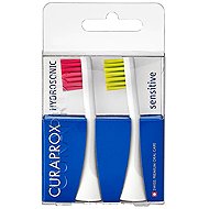CURAPROX Hydrosonic replacement head PRO sensitive 2 pcs magenta/green - Toothbrush Replacement Head