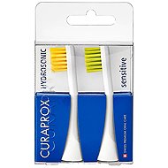 CURAPROX Hydrosonic replacement head PRO sensitive 2 pcs yellow/green - Toothbrush Replacement Head