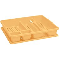Curver Dish Drainer with Tray BIG - Yellow - Draining Board