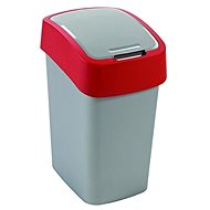 Curver PACIFIC FLIPBIN 9L - červený - Odpadkový koš