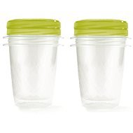 CURVER TAKE AWAY TWIST - set 2x 1l, green lid - Food Container Set