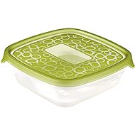 CURVER TAKE AWAY set of boxes 5x 0.6l, green lid - Food Container Set