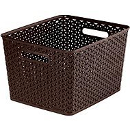 Curver MY STYLE BOX -  L -  hnědá - Úložný box