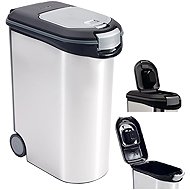 Curver PET 214477 Feed container, 20 kg, silver - Storage Box