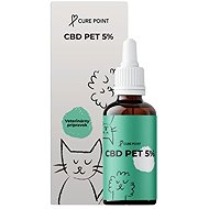 Cure Point CBD PET 5% Oil for dogs 10 ml - Veterinary Dietary Supplement