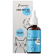 Cure Point CBD PET 5% Oil for dogs Tuna 10 ml - Veterinary Dietary Supplement