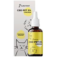 Cure Point CBD PET 5% Oil for dogs Chicken 10 ml - Veterinary Dietary Supplement
