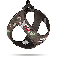 CURLI Postroj pro psy se sponou Air-Mesh Camo, M, 6-9 kg  - Harness