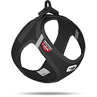 CURLI Harness for dogs with buckle Softshell Black - Harness