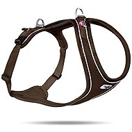 CURLI Postroj pro psy Belka Comfort Brown, M, 20-30 kg - Harness