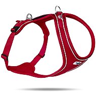 CURLI Postroj pro psy Belka Comfort Red, M, 20-30 kg - Harness