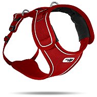 CURLI Postroj pro psy Belka Red, M, 20-30 kg - Harness