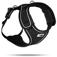 CURLI Postroj pro psy Belka Black, M, 20-30 kg - Harness