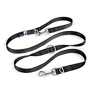 Curli Adjustable Leash Nylon Black L 200 × 2 cm - Leash