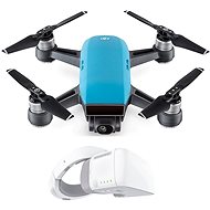DJI Spark Fly More Combo - Sky Blue + DJI Goggles - Drone