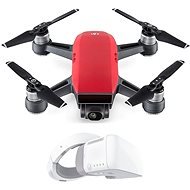 DJI Spark Fly More Combo - Lava Red + DJI Goggles - Drone