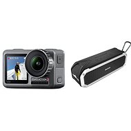 DJI Osmo Action + AlzaPower RAGE R2 silver - Digital Camcorder
