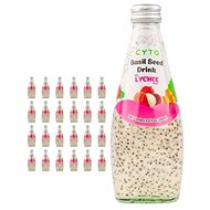 CYTO Basil Seed Lychee 290 ml, 24 pcs - Lemonade