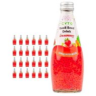 CYTO Basil Seed Strawberry 290 ml, 24 pcs - Lemonade