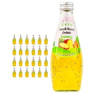 CYTO Basil Seed Pineapple 290 ml, 24 pcs - Lemonade