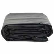 WEBOBAL Black tarpaulin 5 m × 10 m - Plastic Wrap