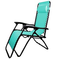 Garden Lounger, turquoise - Garden Lounger