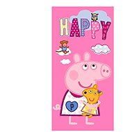Carbotex Pepina Piglet and Teddy Bear 70 × 140 cm - Bath Towel