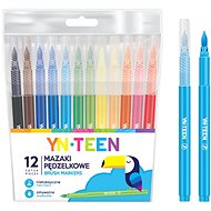 Interdruk markers 12 pcs watercolour brushes Yn Teen - Felt Tip Pens