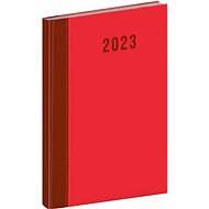 Presco Group týdenní diář A5 Cambio červený 2023 - Planner