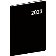 Presco Group kapesní diář černý 2023 plánovací měsíční A7 - Planner