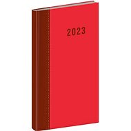 Presco Group kapesní diář Cambio červený 2023 - Planner
