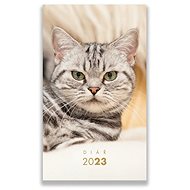 Vikpap diář týdenní motiv 7 kočka 2023 - Planner