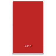 Vikpap diář týdenní motiv 2 červený 2023 - Planner