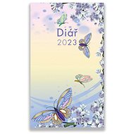Vikpap diář týdenní motiv 10 motýl 2023 - Planner