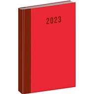 Presco Group denní diář A5 Cambio červený 2023 - Planner