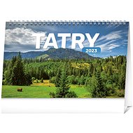 Presco Group Stolový kalendár Tatry SK 2023 - Stolní kalendář