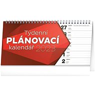 Presco Group Stolní kalendář Plánovací řádkový 2023 - Stolní kalendář