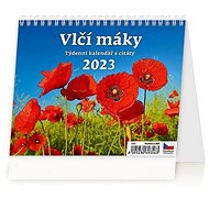 Helma Stolní kalendář Vlčí máky 2023 - Stolní kalendář