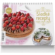 Vikpap Stolní kalendář Sladké recepty 2023 - Stolní kalendář