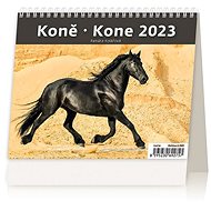 Helma Stolní kalendář MiniMax Koně/Kone 2023 - Stolní kalendář