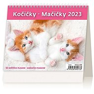 Helma Stolní kalendář MiniMax Kočičky/Mačičky 2023 - Stolní kalendář