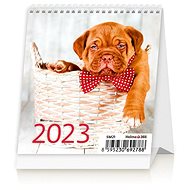 Helma Stolní kalendář Mini Puppies 2023 - Stolní kalendář