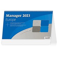 Helma Stolní kalendář Manager Europe 2023 - Stolní kalendář