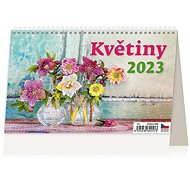 Helma Stolní kalendář Květiny 2023 - Stolní kalendář