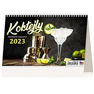 Helma Stolní kalendář Koktejly 2023 - Stolní kalendář