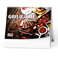 Baloušek tisk Stolní kalendář Grilujeme 2023 - Stolní kalendář