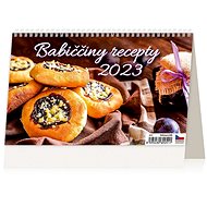 Helma Stolní kalendář Babiččiny recepty 2023 - Stolní kalendář